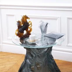 Porte-crayon Chevaux Cavalcade Daum 5 Porte-crayon Chevaux Cavalcade Daum -OBJETS DÉCORATIFS CRISTAL collection cavalcade daum france