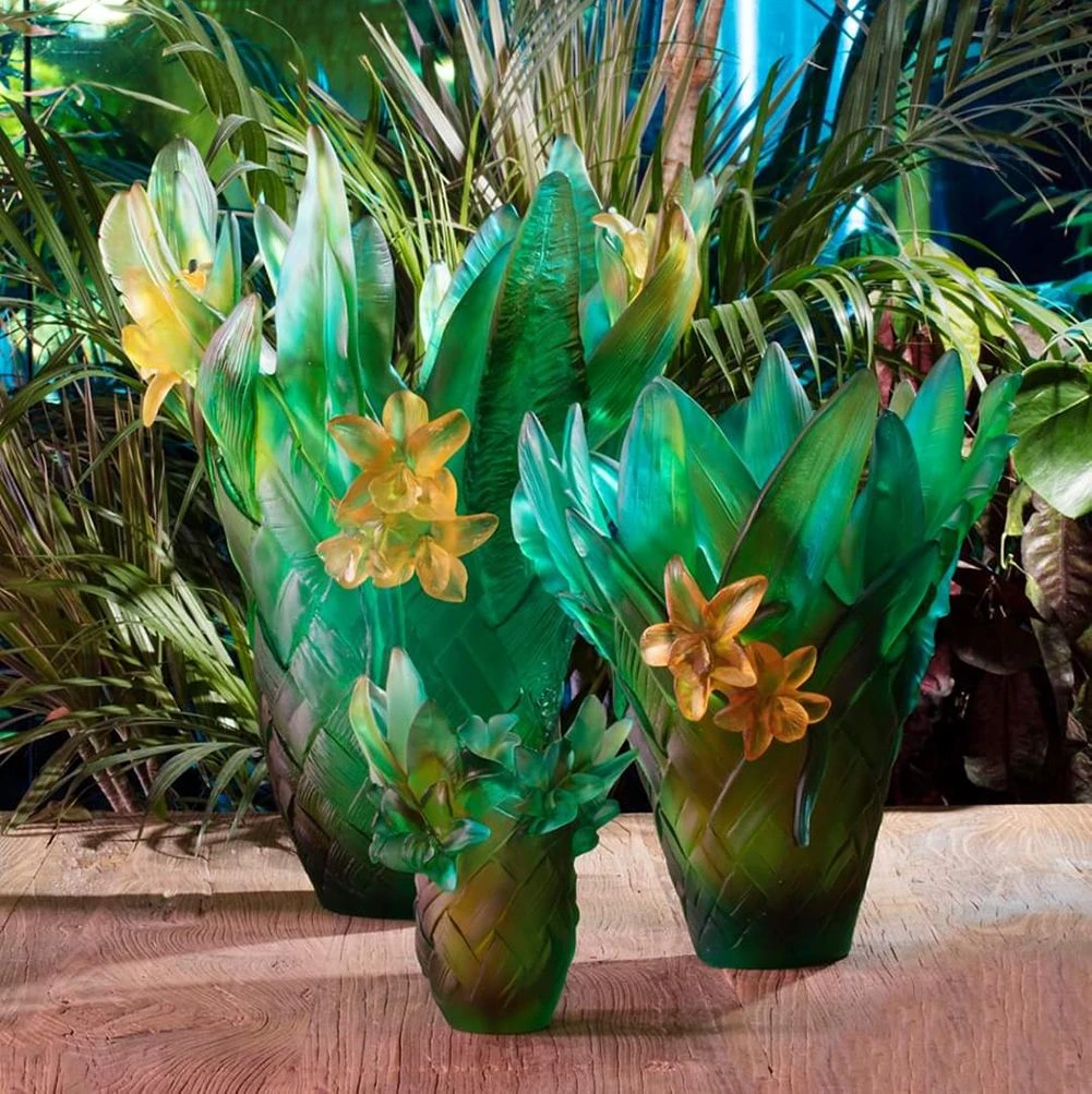 Vase Gm Tressage Daum 2 Vase Gm Tressage Daum – Image 2