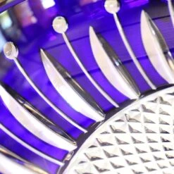 Centre De Table Bleu Tommy Saint-louis -OBJETS DÉCORATIFS CRISTAL coupe tommy saint louis