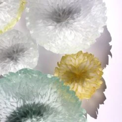 Coupe En Verre Par Aline Thibault (vert D’eau) -OBJETS DÉCORATIFS CRISTAL coupe verre aline thibault 2 1