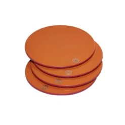 Baccarat Octogone - Dessous de Verre en Laque de Luxe -OBJETS DÉCORATIFS CRISTAL dessous verre baccarat orange