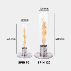 Photophore Feu De Table Spin 900 Intérieur Et Extérieur -OBJETS DÉCORATIFS CRISTAL feu de table hofats 1