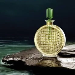Lalique Flacon Crocodile Empreinte Animal - 2023 Limited Edition Crystal Bottle