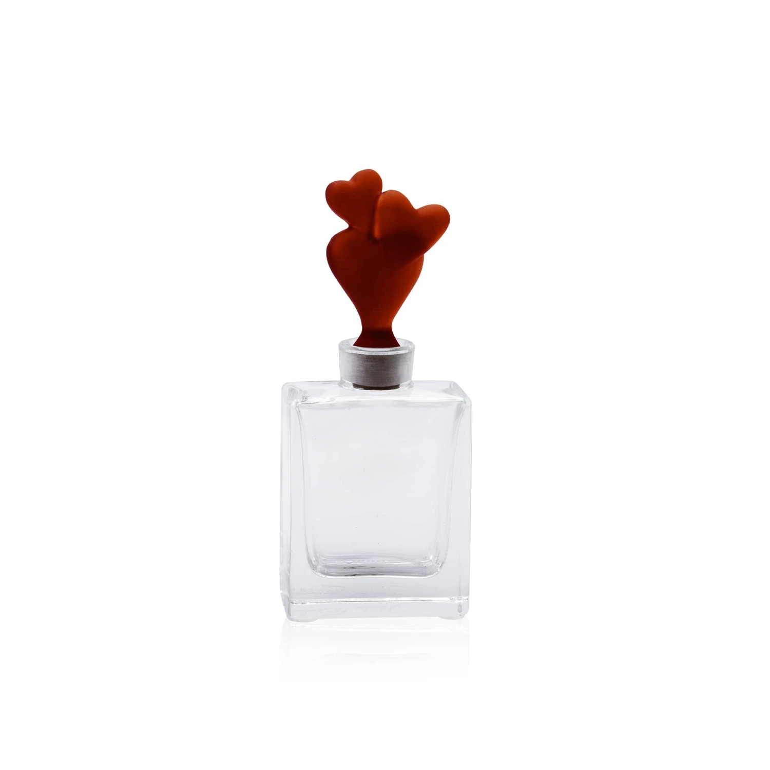 Daum Cœur Passion Crystal Perfume Bottle - Red Hearts Edition 2 Daum Cœur Passion Crystal Perfume Bottle - Red Hearts Edition – Image 2