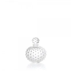 Lalique Cactus Perfume Bottle in Clear Crystal