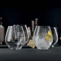 Spiegelau Gin Tonic Crystal Tumbler Set (4 Pieces)