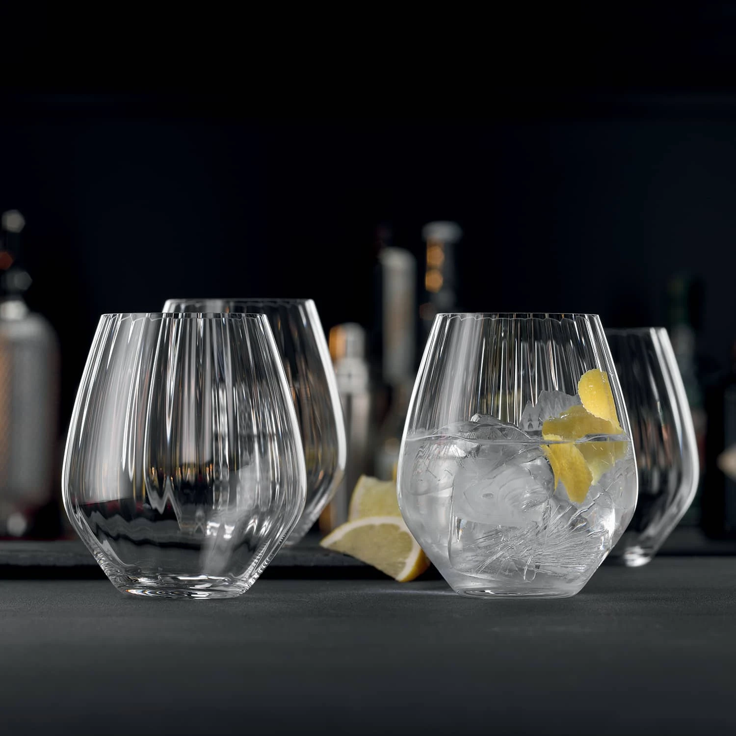 Spiegelau Gin Tonic Crystal Tumbler Set (4 Pieces) 1 Spiegelau Gin Tonic Crystal Tumbler Set (4 Pieces)