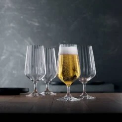 Spiegelau Lifestyle - Coffret de 4 Verres à Bière en Cristal