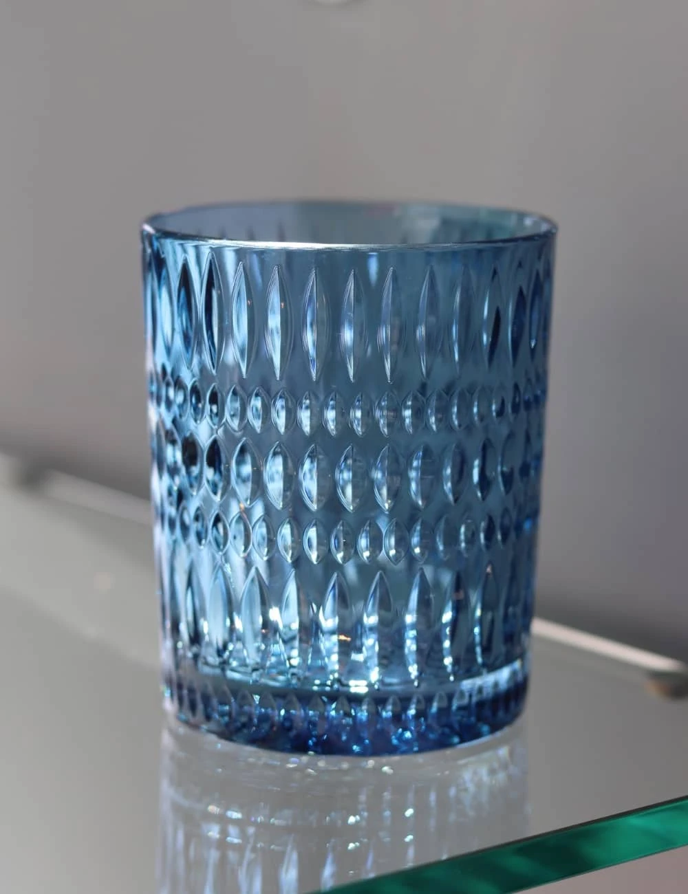 Nachtmann Ethno : Coffret de 2 Gobelets en Cristal Bleu pour Eau et Cocktails 3 Nachtmann Ethno : Coffret de 2 Gobelets en Cristal Bleu pour Eau et Cocktails – Image 3