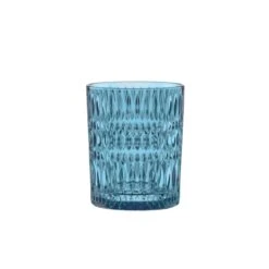 Nachtmann Ethno : Coffret de 2 Gobelets en Cristal Bleu pour Eau et Cocktails