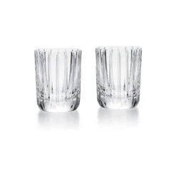 Baccarat Harmonie Set of 2 Mini Crystal Tumblers (No. 7)