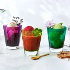 Baccarat Mosaïque Coffret Gobelets - Set of 6 Multicolored Crystal Glasses