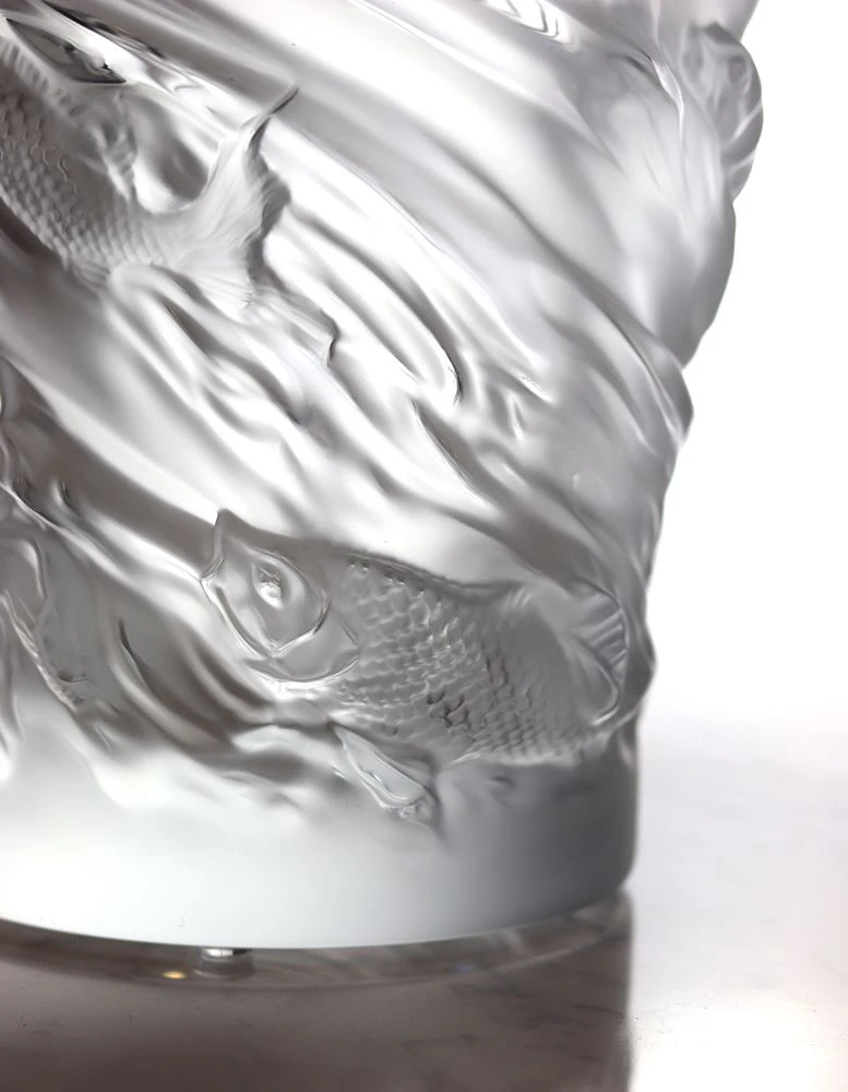 Vase Carpes Koi Lalique 3 Vase Carpes Koi Lalique – Image 3