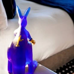 Kangourou Wally De Yves Henry Daum -OBJETS DÉCORATIFS CRISTAL kangourou klein cristal daum 2