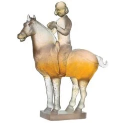 Cavalière Musicienne Ambre Daum -OBJETS DÉCORATIFS CRISTAL la cavaliere daum