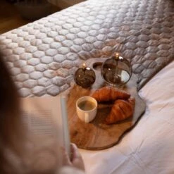 Set 3 Lampes à Huile Sphère Couleur Champagne