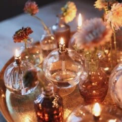 Lampe Huile Sphère Verre Mm 5 Lampe Huile Sphère Verre Mm -OBJETS DÉCORATIFS CRISTAL lampe huile vessiere cristaux 1