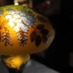 Lampe Pâte De Verre Art Nouveau – E Tip Gallé