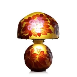 Lampe Pâte De Verre Art Nouveau – G Tip Gallé