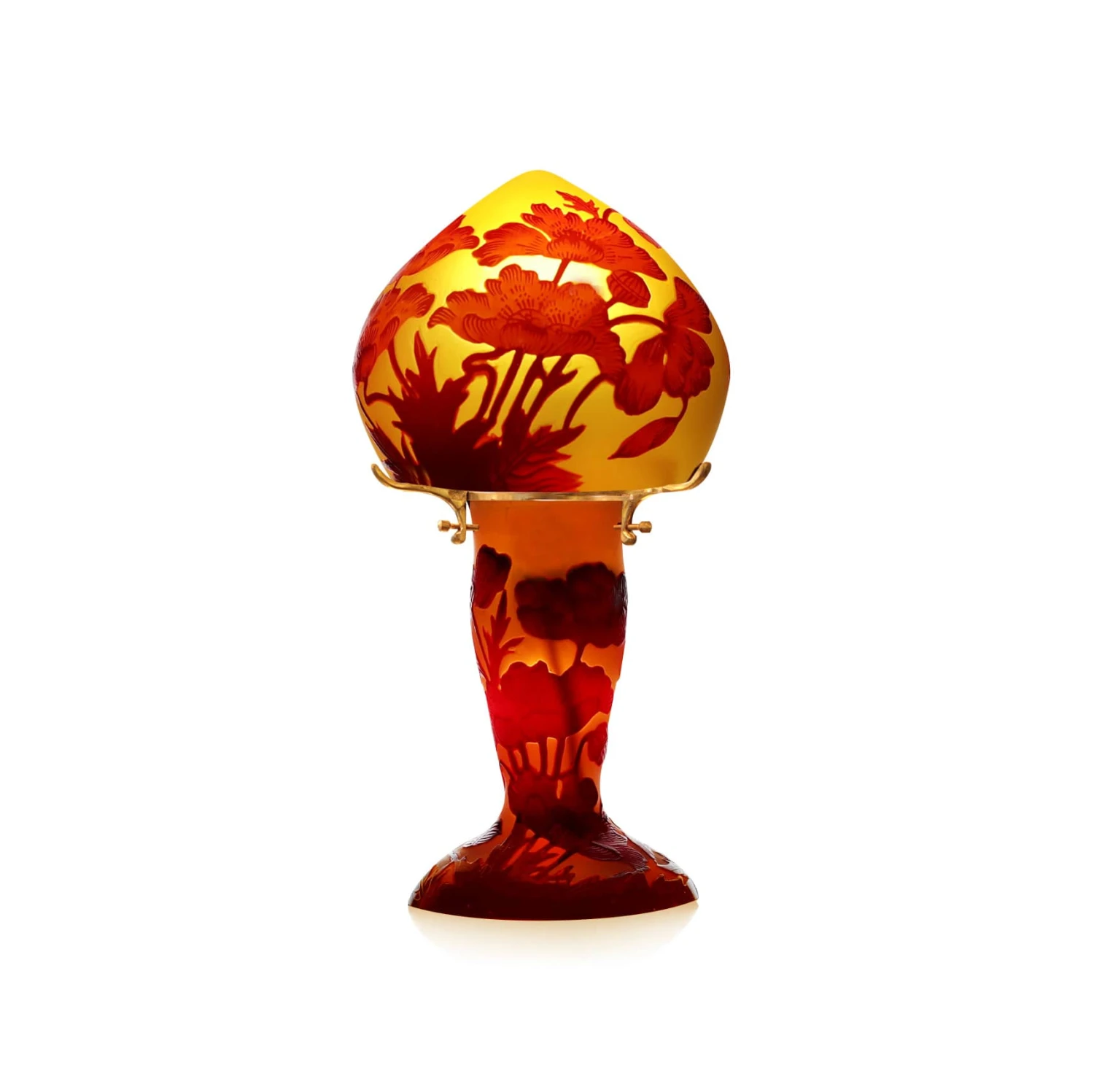 Lampe Pâte De Verre Art Nouveau N°12 Tip Gallé 1 Lampe Pâte De Verre Art Nouveau N°12 Tip Gallé