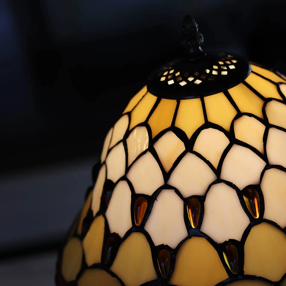 Lampe En Verre Vitrail N°3 3 Lampe En Verre Vitrail N°3 – Image 3