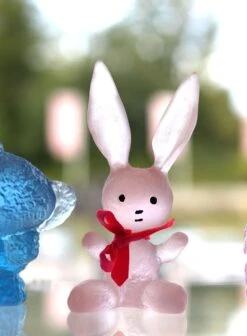 Pinpin Rose Lapin Mansau Daum