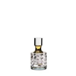 Elegant Square Crystal Perfume Bottle - Handcrafted Luxury Flacon with Applicator