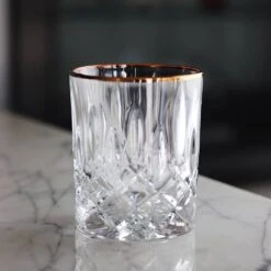 Nachtmann Noblesse Gobelets en Cristal avec Filet d'Or - Set de 4