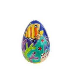 Émaux De Longwy Œuf Aqua Tropicale - Édition Nicolas de Waël