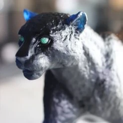 Panthère Florida Yeux Émeraudes Daum