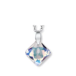 Pendentif Carré Irisé Swarovski®