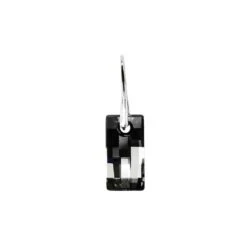 Pendentif Carré en Cristal Swarovski® et Argent Sterling Rhodié