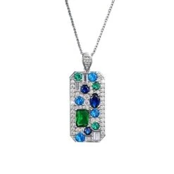 Pendentif Atlantide Cristaux