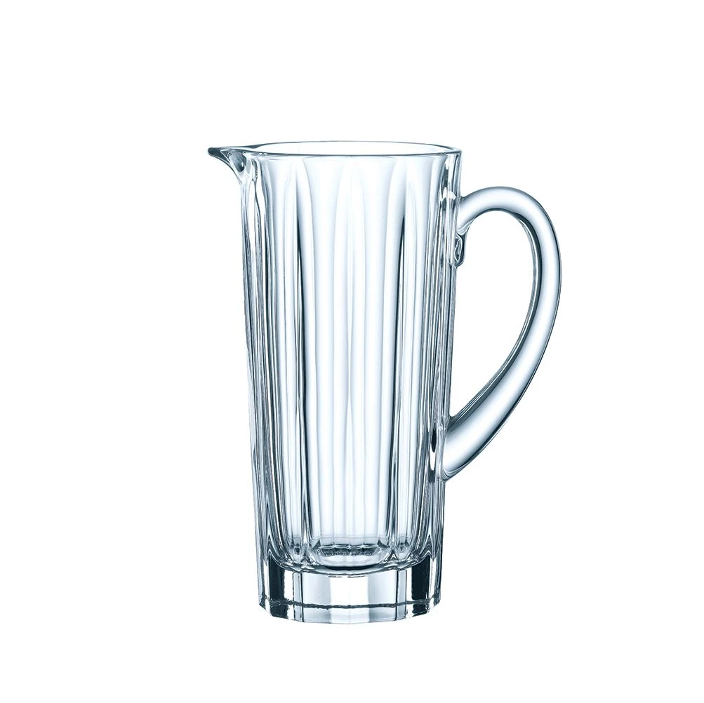 Nachtmann Aspen Crystal Pitcher - Elegant Glass Jug for Cocktails and Refreshments 2 Nachtmann Aspen Crystal Pitcher - Elegant Glass Jug for Cocktails and Refreshments – Image 2