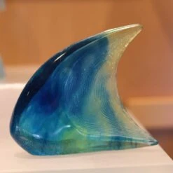 Poisson Bleu Jaune Pm Daum Par Xavier Carnoy