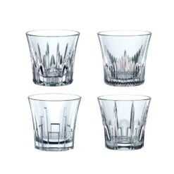 Nachtmann Classix - Set de 4 Gobelets en Cristal Platinum Glass