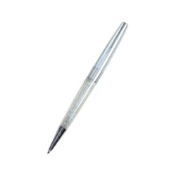 Swarovski Crystalline Ballpoint Pen - Elegant Steel & Crystal Design