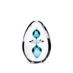 Sulfure Oeuf 3 éléments Cristal Turquoise