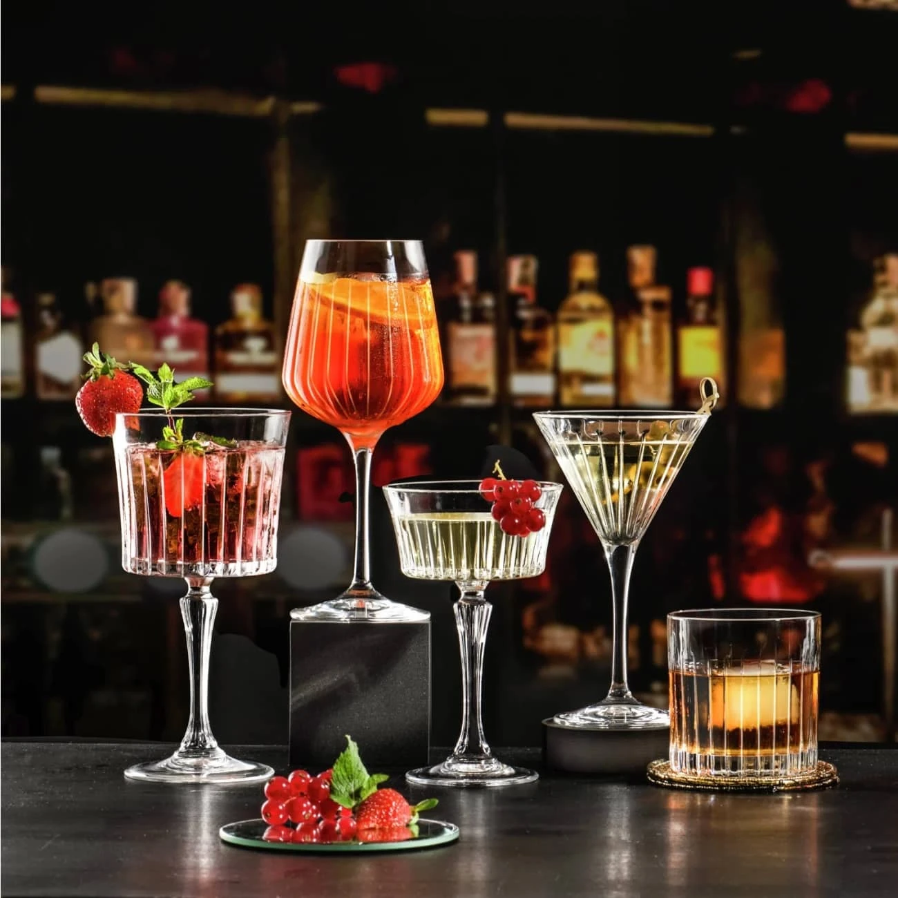 Set de 4 Verres à Gin Timeless par Cristal de Paris 2 Set de 4 Verres à Gin Timeless par Cristal de Paris – Image 2