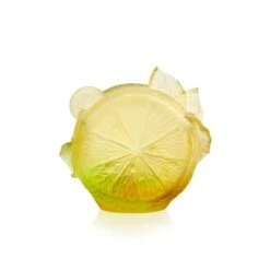 Vase Citrus Moyen Modèle Daum 5 Vase Citrus Moyen Modèle Daum -OBJETS DÉCORATIFS CRISTAL vase citron daum