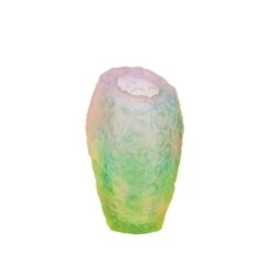 Vase Coraux Vert Rose Daum