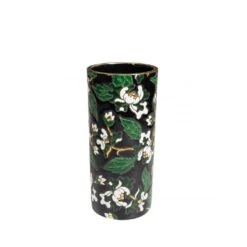 Vase Cornet Héritage Noir Émaux De Longwy