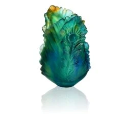 Vase Fleur De Paon Pm Daum
