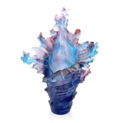 Vase Gm Mer De Corail Daum