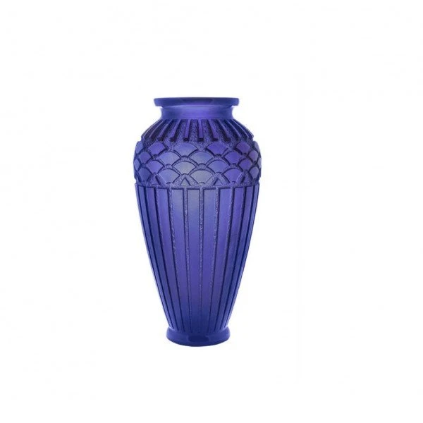 Vase Rythmes Bleu Gm Daum 2 Vase Rythmes Bleu Gm Daum – Image 2