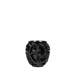 Vase Tourbillon Noir Pm Lalique