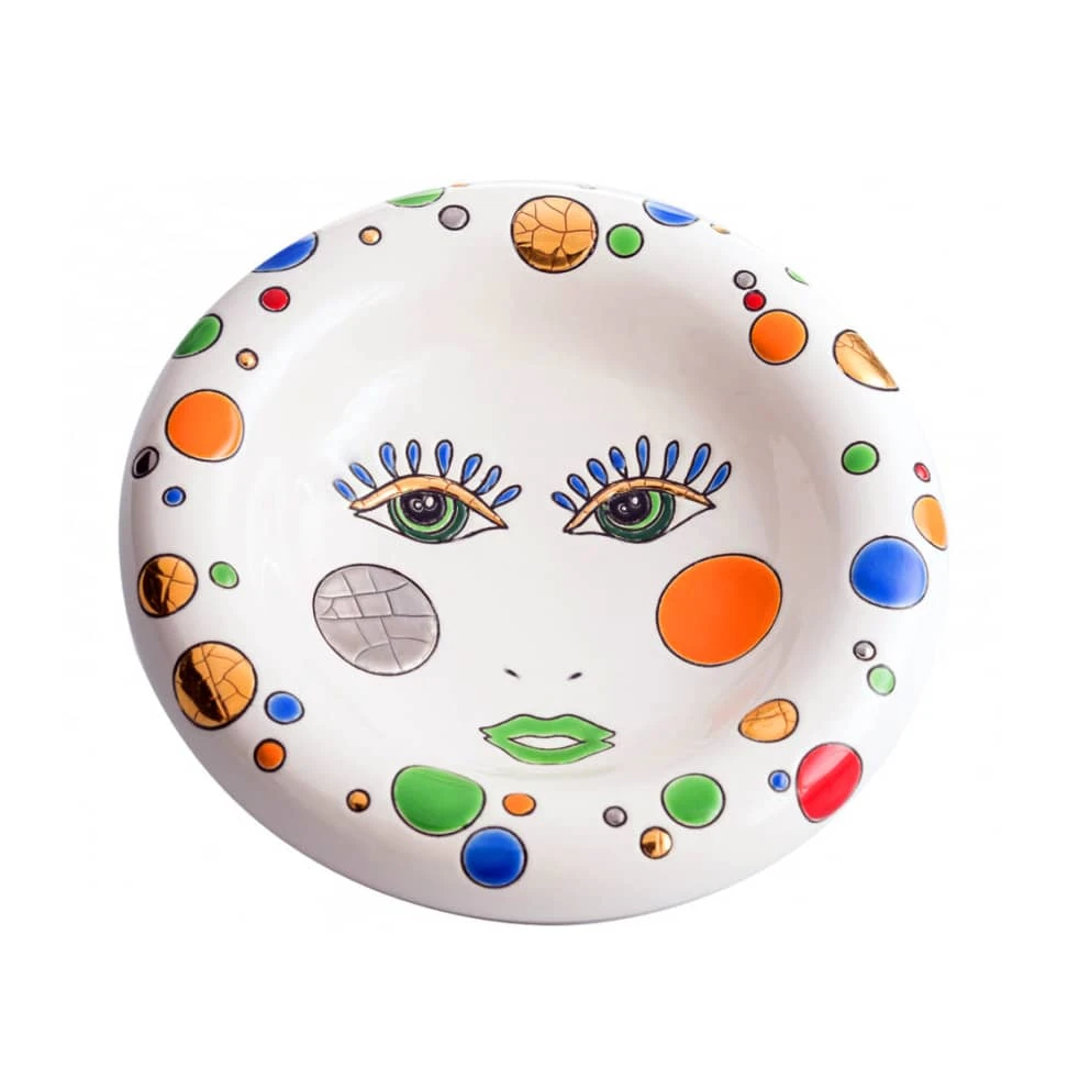 Émaux de Longwy Happy Face : Vide-poches Design Nicolas de Waël 1 Émaux de Longwy Happy Face : Vide-poches Design Nicolas de Waël