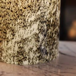 Lampe à Poser Volcania Blanc En Verre